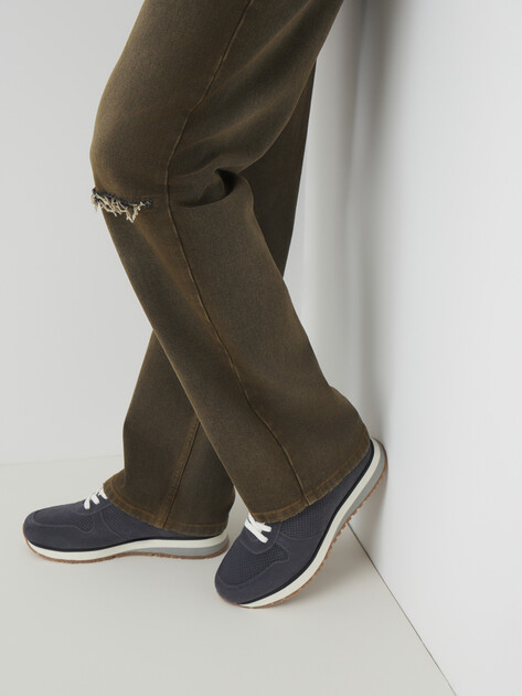 Мужские кроссовки TENDANCE, Артикул ALA25-Y3, фиолетово-серый | 4482297. Ракурс 2