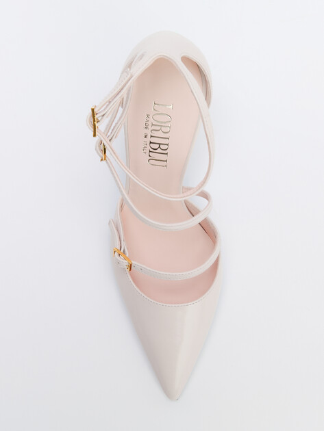 Женские туфли LORIBLU, Артикул YSCB21, молочно-бежевый | 4482543. Ракурс 5