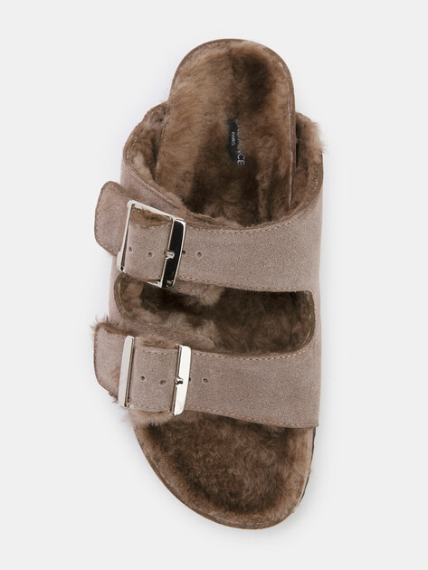 Женские шлепанцы TENDANCE, Артикул GLC3891-01, коричневато-серый | 4484427. Ракурс 5