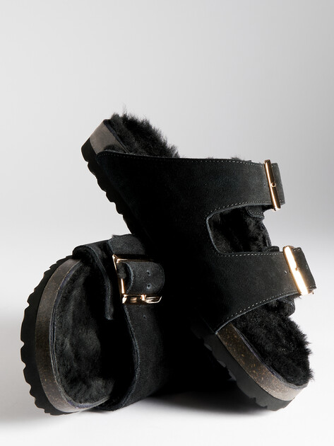 Женские шлепанцы TENDANCE, Артикул GLC3891-01, черный | 4484434. Ракурс 6