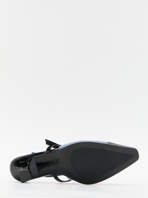 Женские туфли из денима TENDANCE, Артикул GLC8360-01, серо-голубой | 4484689. Ракурс 4 Женские туфли из денима TENDANCE, Артикул GLC8360-01, серо-голубой | 4484689. Ракурс 4