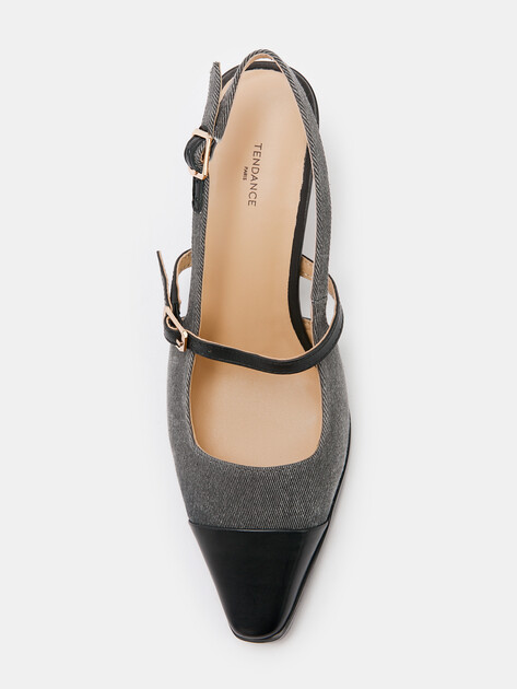 Женские туфли из денима TENDANCE, Артикул GLC8360-01, темно-серый | 4484703. Ракурс 5 Женские туфли из денима TENDANCE, Артикул GLC8360-01, темно-серый | 4484703. Ракурс 5