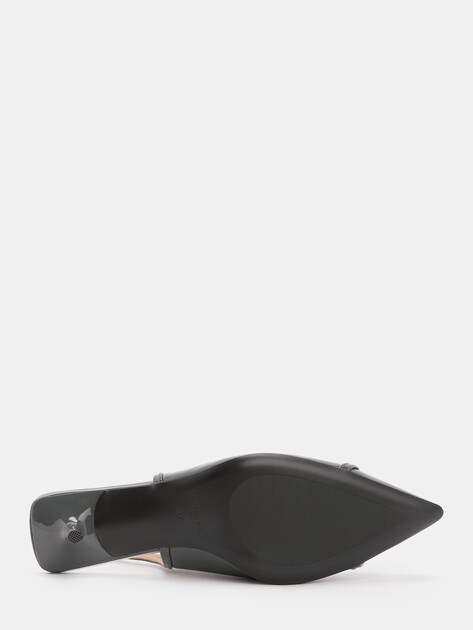 Женские туфли с открытой пяткой (слингбэк) TENDANCE, Артикул GLC7578K-02, темно-серый | 4484860. Ракурс 4