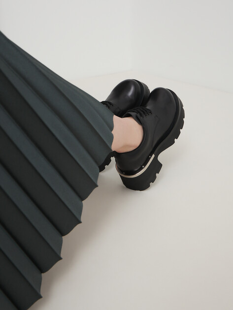 Женские дерби TENDANCE, Артикул GLC8039-01, черный | 4485113. Ракурс 2