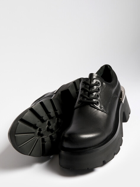 Женские дерби TENDANCE, Артикул GLC8039-01, черный | 4485113. Ракурс 6