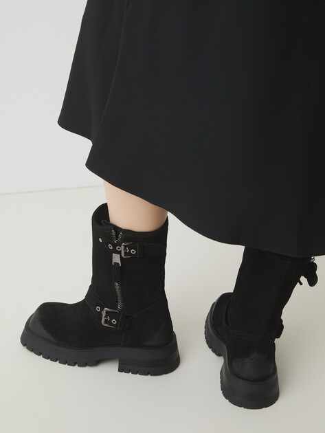 Женские полусапоги BRONX qui-nn, Артикул 47626-C, черный | 4486709. Ракурс 2