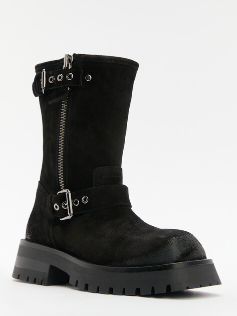 Женские полусапоги BRONX qui-nn, Артикул 47626-C, черный | 4486709. Ракурс 3