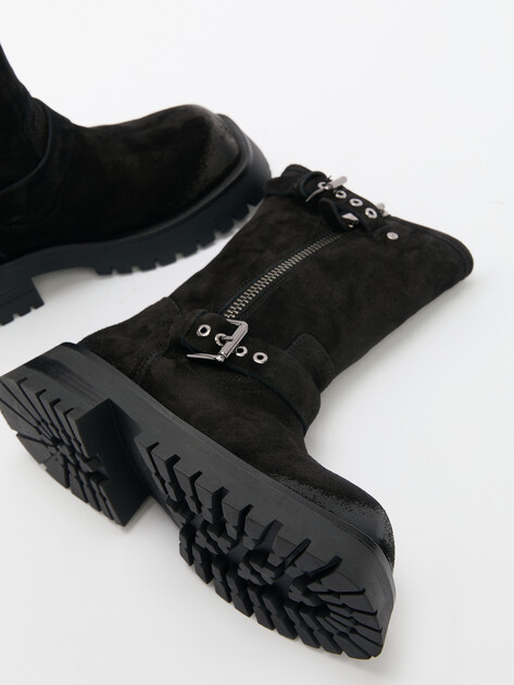 Женские полусапоги BRONX qui-nn, Артикул 47626-C, черный | 4486709. Ракурс 6