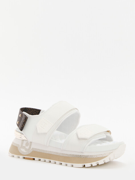 Женские сандалии LIU∙JO LIU JO MAXI WONDER SANDAL 13, Артикул BA5125, белый | 4487134. Ракурс 3