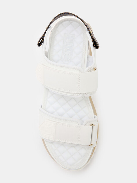Женские сандалии LIU∙JO LIU JO MAXI WONDER SANDAL 13, Артикул BA5125, белый | 4487134. Ракурс 5