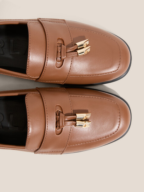 Женские лоферы FURLA FURLA GOCCIA, Артикул YJ80GCC, коричневый | 4488015. Ракурс 3 Женские лоферы FURLA FURLA GOCCIA, Артикул YJ80GCC, коричневый | 4488015. Ракурс 3