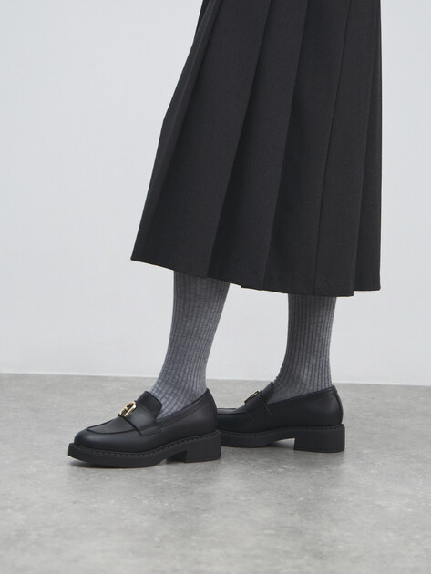 Женские лоферы FURLA NEW LEGACY, Артикул YJ81FNL, черный | 4488072. Ракурс 6