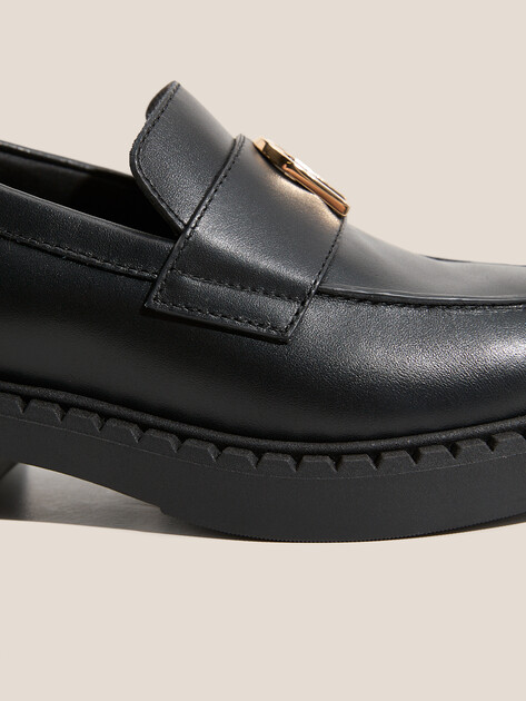 Женские лоферы FURLA NEW LEGACY, Артикул YJ81FNL, черный | 4488072. Ракурс 3