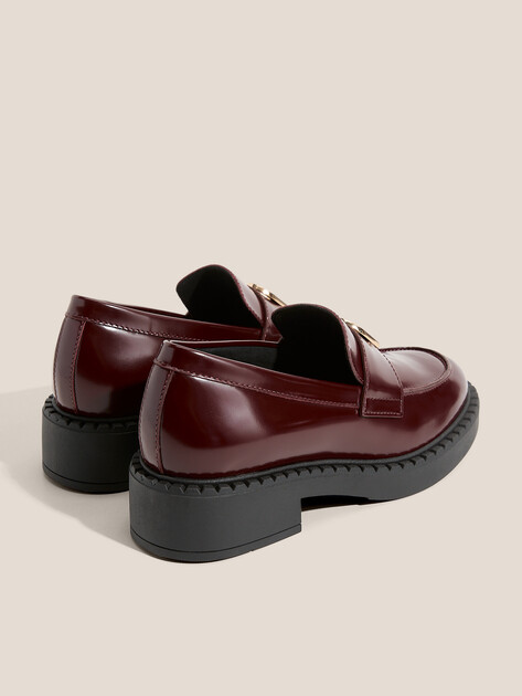 Женские лоферы FURLA NEW LEGACY, Артикул YJ81FNL, бордовый | 4488088. Ракурс 5
