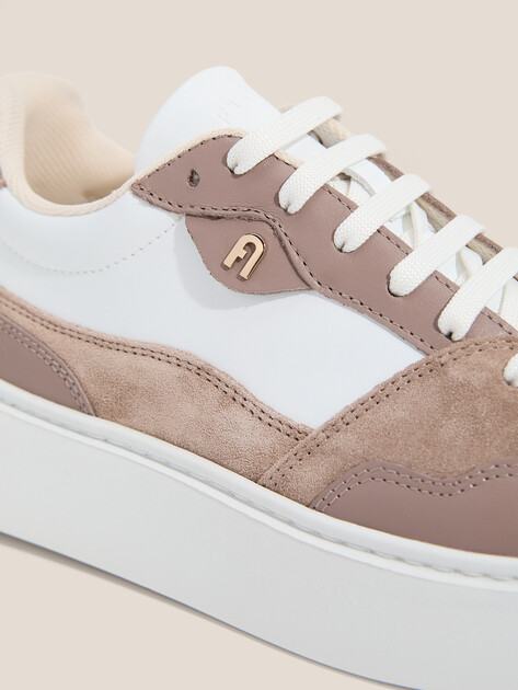 Женские кеды FURLA FURLASPORT, Артикул YJ67SPT, белый | 4488408. Ракурс 3