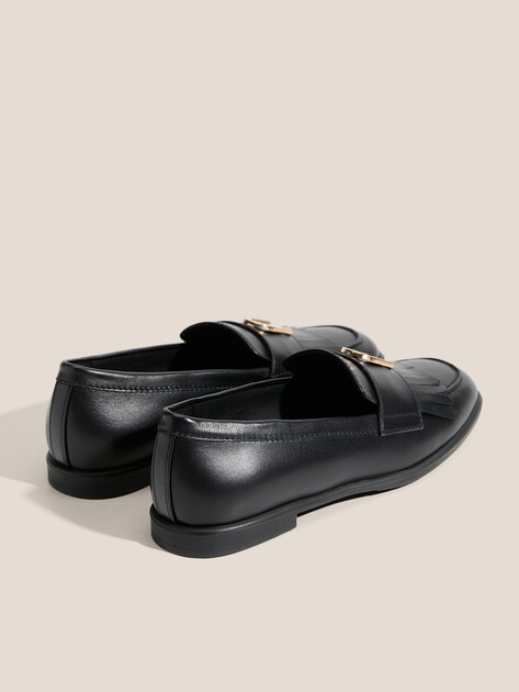 Женские лоферы FURLA CHIC, Артикул YJ74HIC, черный | 4488589. Ракурс 5