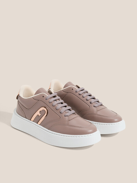 Женские кеды FURLA FURLASPORT, Артикул YJ92SPT, розово-коричневый | 4488618. Ракурс 2