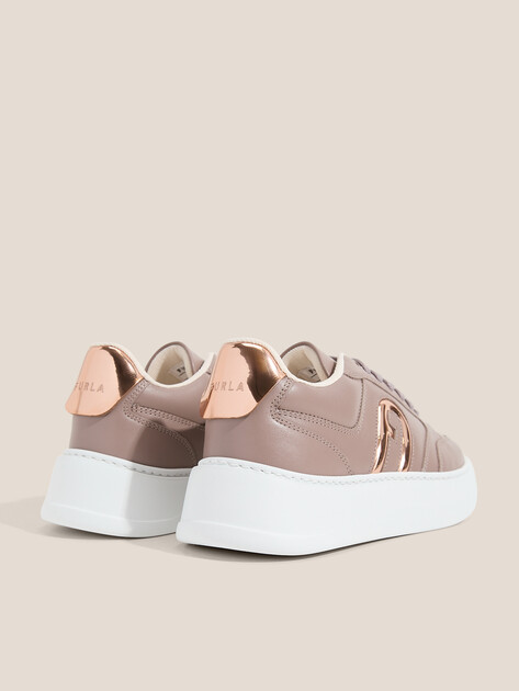 Женские кеды FURLA FURLASPORT, Артикул YJ92SPT, розово-коричневый | 4488618. Ракурс 5