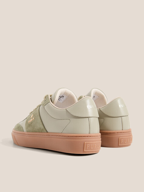 Женские кеды FURLA FURLA ENJOY, Артикул YI79ENJ, бежево-зеленый | 4488650. Ракурс 5