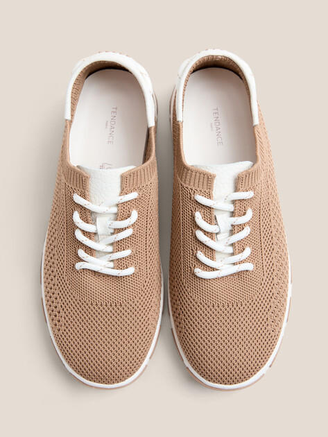 Женские кеды TENDANCE, Артикул HC2413-1A, темно-бежевый | 4488744. Ракурс 5