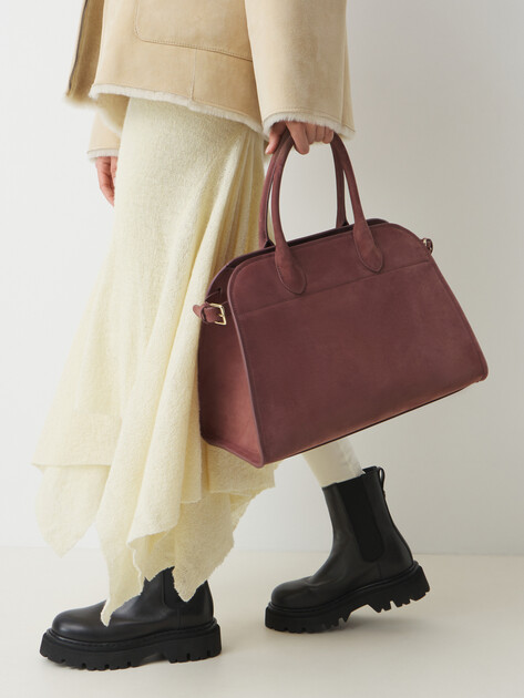 Женский тоут CALZETTI, Артикул ASHLEY, розово-коричневый | 4488783. Ракурс 2