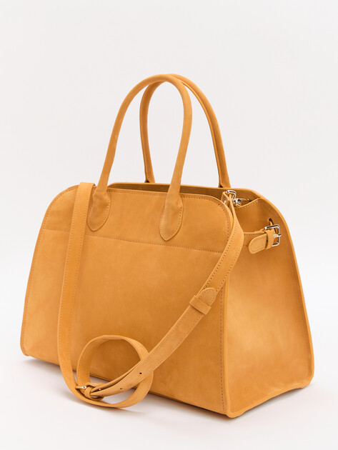 Женский тоут CALZETTI, Артикул ASHLEY, горчичный | 4488800. Ракурс 4