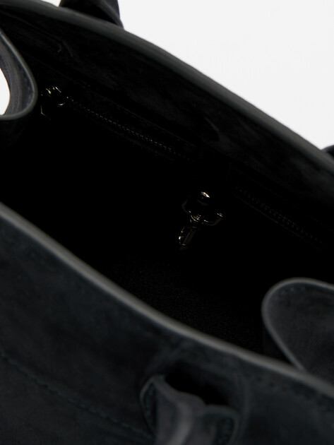 Женский тоут CALZETTI, Артикул ASHLEY MINI, черно-синий | 4488817. Ракурс 5