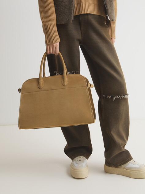 Женский тоут CALZETTI, Артикул ASHLEY MAXI, зеленовато-бежевый | 4488835. Ракурс 2 Женский тоут CALZETTI, Артикул ASHLEY MAXI, зеленовато-бежевый | 4488835. Ракурс 2