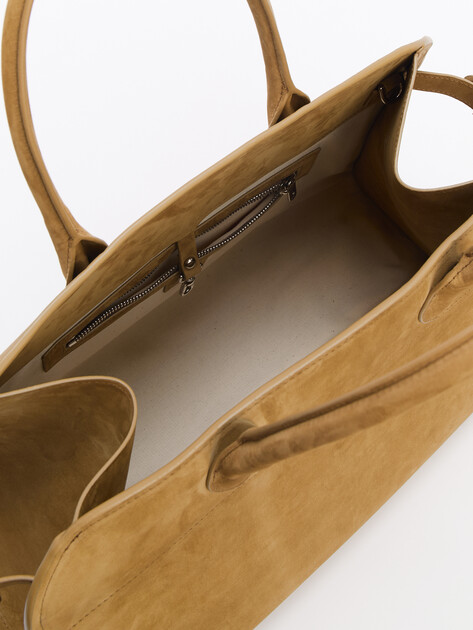 Женский тоут CALZETTI, Артикул ASHLEY MAXI, зеленовато-бежевый | 4488835. Ракурс 5 Женский тоут CALZETTI, Артикул ASHLEY MAXI, зеленовато-бежевый | 4488835. Ракурс 5