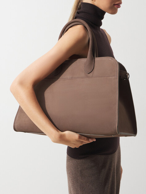 Женский тоут CALZETTI, Артикул ASHLEY MAXI, пыльно-коричневый | 4488845. Ракурс 2 Женский тоут CALZETTI, Артикул ASHLEY MAXI, пыльно-коричневый | 4488845. Ракурс 2