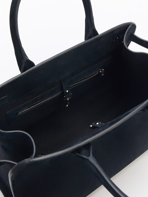 Женский тоут CALZETTI, Артикул ASHLEY MEDIUM, черно-синий | 4488861. Ракурс 5