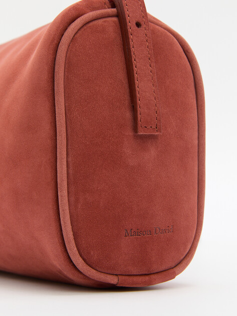 Женская сумка  MAISON DAVID, Артикул MARY MINI, коричнево-красный | 4489233. Ракурс 3
