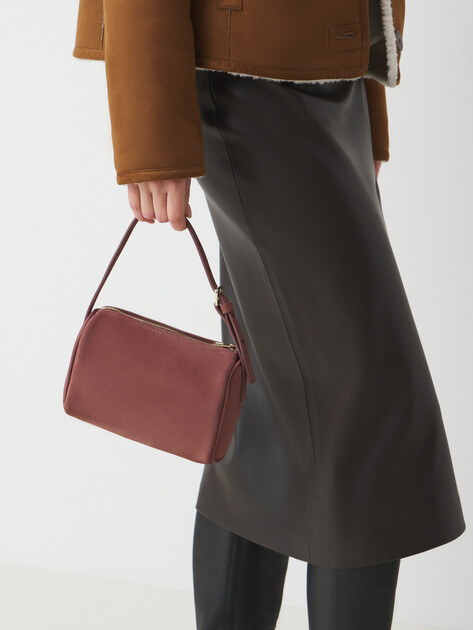 Женская сумка  MAISON DAVID, Артикул MARY MINI, розово-коричневый | 4489242. Ракурс 2