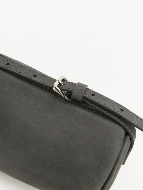 Женская сумка с ручкой MAISON DAVID MARY MINI, Артикул MARY MINI, темно-серый | 4489249. Ракурс 3