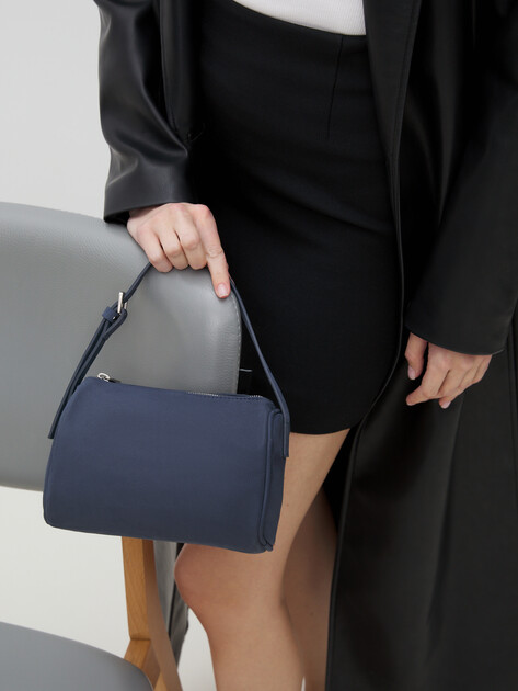 Женская сумка  MAISON DAVID, Артикул MARY MINI, серовато-синий | 4489250. Ракурс 2