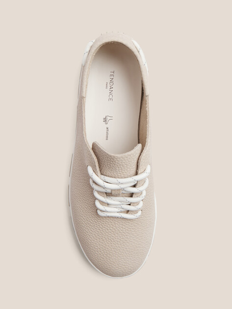 Женские кеды TENDANCE, Артикул HC2413-1, светло-бежевый | 4489465. Ракурс 4