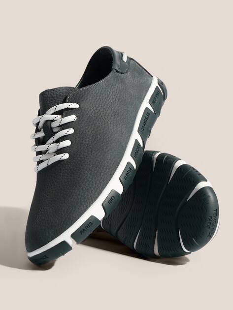 Женские кеды TENDANCE, Артикул HC2413-1, серо-синий | 4489473. Ракурс 5