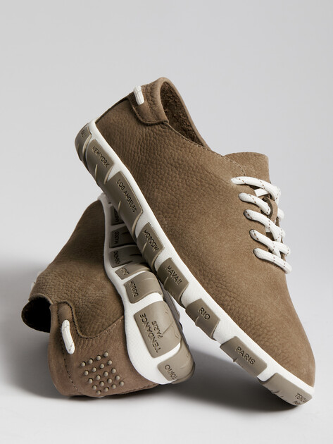 Женские кеды TENDANCE, Артикул HC2413-1, серо-коричневый | 4489564. Ракурс 6