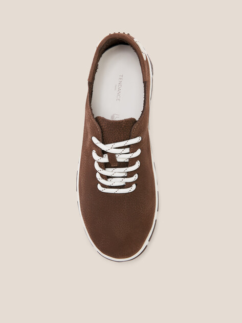 Женские кеды TENDANCE, Артикул HC2413-1, темно-коричневый | 4489573. Ракурс 4