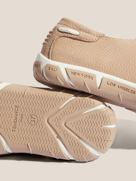 Женские кеды TENDANCE, Артикул HC2413-1, розовато-бежевый | 4489597. Ракурс 3