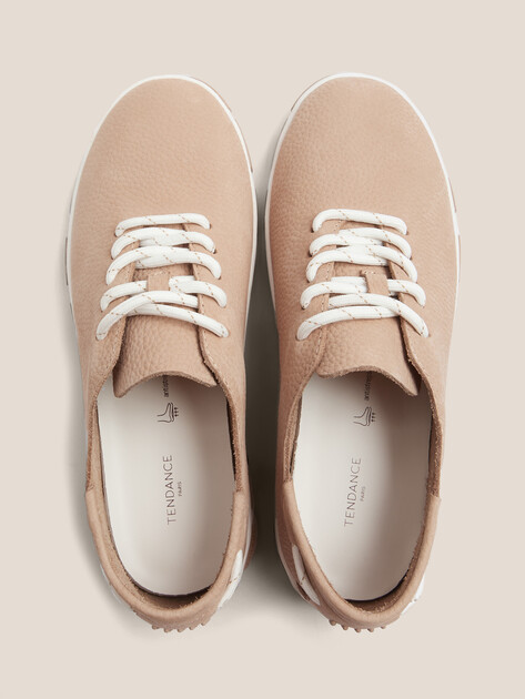 Женские кеды TENDANCE, Артикул HC2413-1, розовато-бежевый | 4489597. Ракурс 4