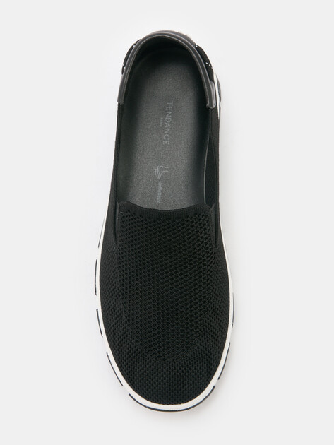 Женские слипоны TENDANCE, Артикул HC2413-3, черный | 4489695. Ракурс 5 Женские слипоны TENDANCE, Артикул HC2413-3, черный | 4489695. Ракурс 5