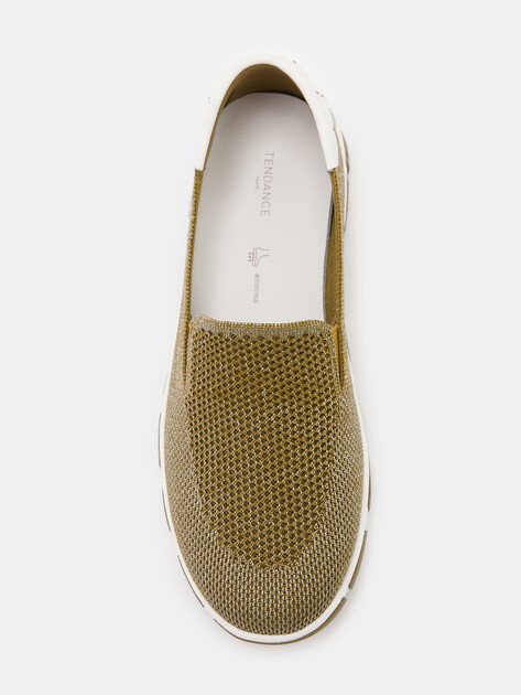 Женские слипоны TENDANCE, Артикул HC2413-3, хаки | 4489704. Ракурс 5 Женские слипоны TENDANCE, Артикул HC2413-3, хаки | 4489704. Ракурс 5