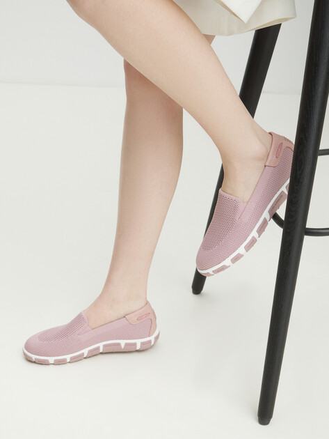 Женские слипоны TENDANCE, Артикул HC2413-3, пыльно-розовый | 4489712. Ракурс 2 Женские слипоны TENDANCE, Артикул HC2413-3, пыльно-розовый | 4489712. Ракурс 2