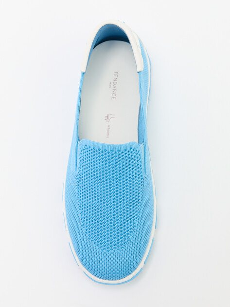 Женские слипоны TENDANCE, Артикул HC2413-3, темно-голубой | 4489955. Ракурс 5 Женские слипоны TENDANCE, Артикул HC2413-3, темно-голубой | 4489955. Ракурс 5