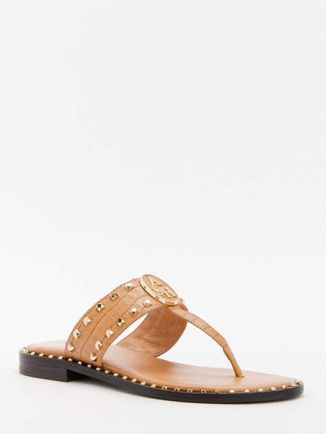 Женские вьетнамки ASH PACIFIC SS25, Артикул PACIFIC SS25, темно-бежевый | 4490790. Ракурс 2 Женские вьетнамки ASH PACIFIC SS25, Артикул PACIFIC SS25, темно-бежевый | 4490790. Ракурс 2