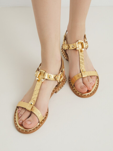 Женские сандалии ASH PATSY BIS, Артикул PATSY BIS, золотой | 4490823. Ракурс 2