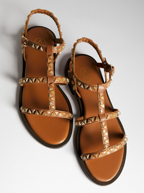 Женские сандалии ASH POLINESIA, Артикул POLINESIA, светло-коричневый | 4490890. Ракурс 5