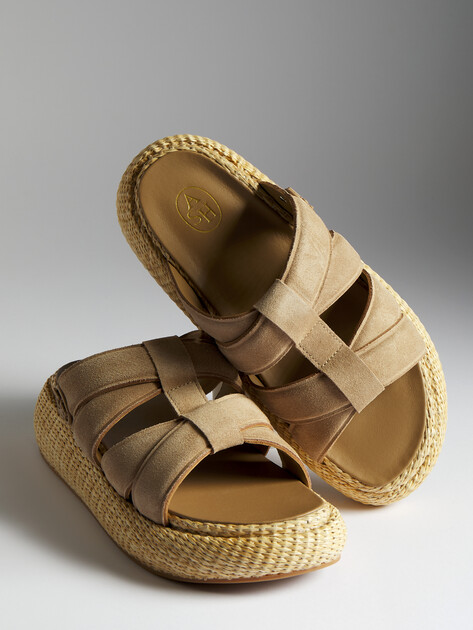 Женские шлепанцы ASH VOX, Артикул VOX, пыльно-бежевый | 4491371. Ракурс 6