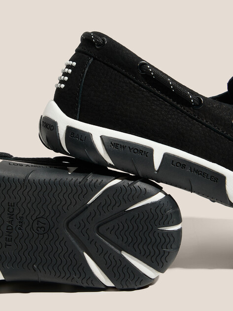 Женские топсайдеры TENDANCE, Артикул HC2413-4, черный | 4491462. Ракурс 3 Женские топсайдеры TENDANCE, Артикул HC2413-4, черный | 4491462. Ракурс 3